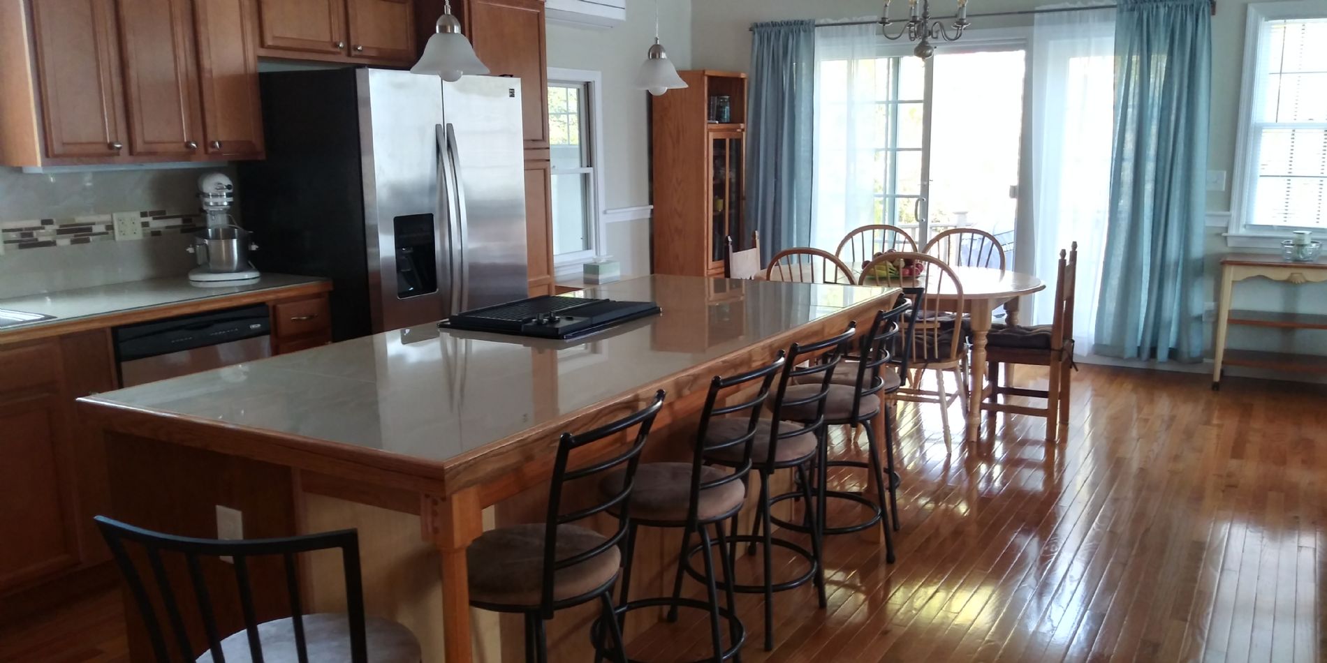 kitchen  and dining
